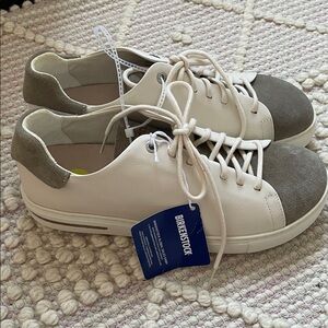 Brand new! Birkenstock Bend Low Decon Pop Women’s 9 Nubuck Leather Sneakers